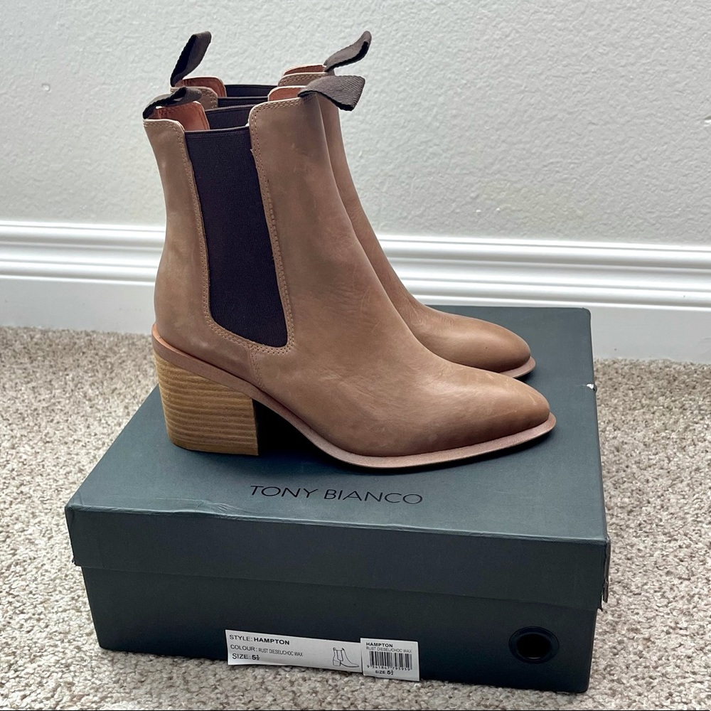 Tony Bianco Hampton Ankle Boots Size 5.5